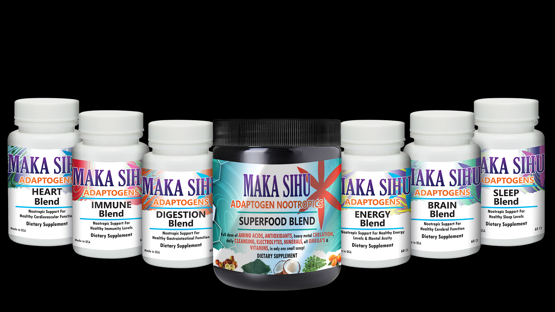 Blends, Adaptogens & Nootropics