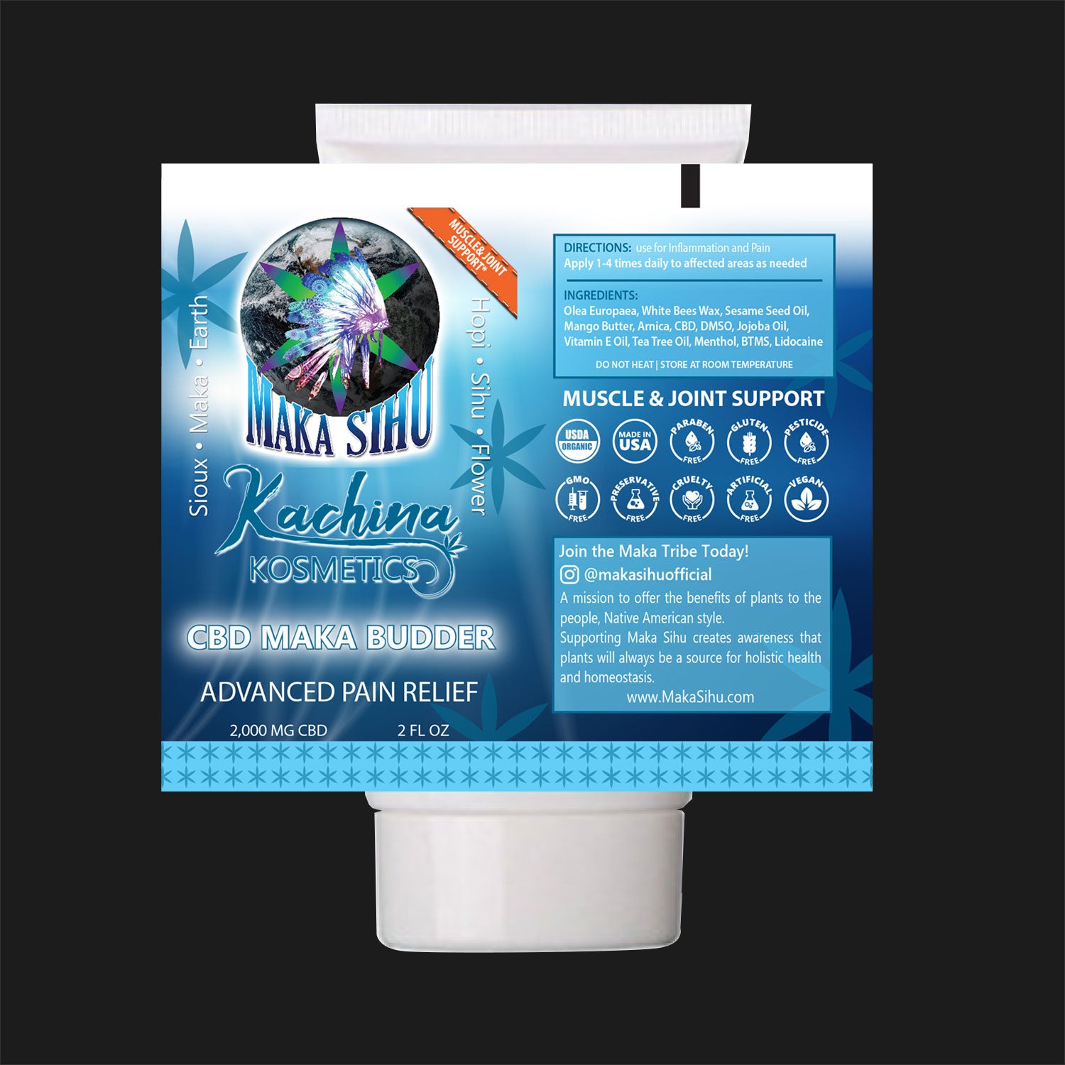 2,000mg Full Spectrum CBD Topical Budder image 0
