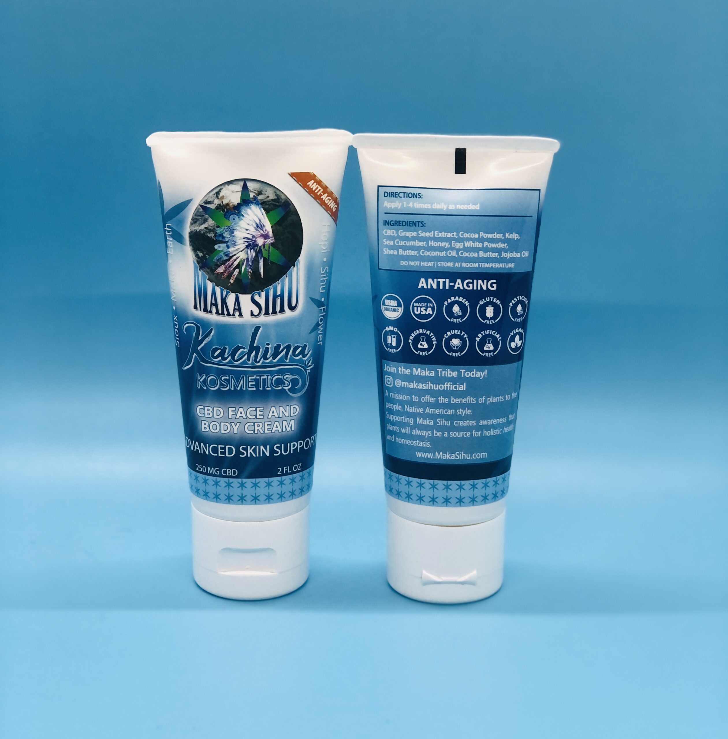 250mg CBD Anti-Aging Face and Body Cream image 1