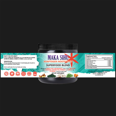 30 Servings Adaptogen Nootropic Superfood Blend image 0