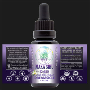 Nano-Molecular Full Spectrum CBD Oil (Dreamsicle Rest & Relaxation) HIGH STRENGTH-WHOLESALE PRICING