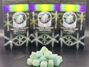 100mg- 10 Organic Vegan Nano-Molecular Delta-9 THC Gummies